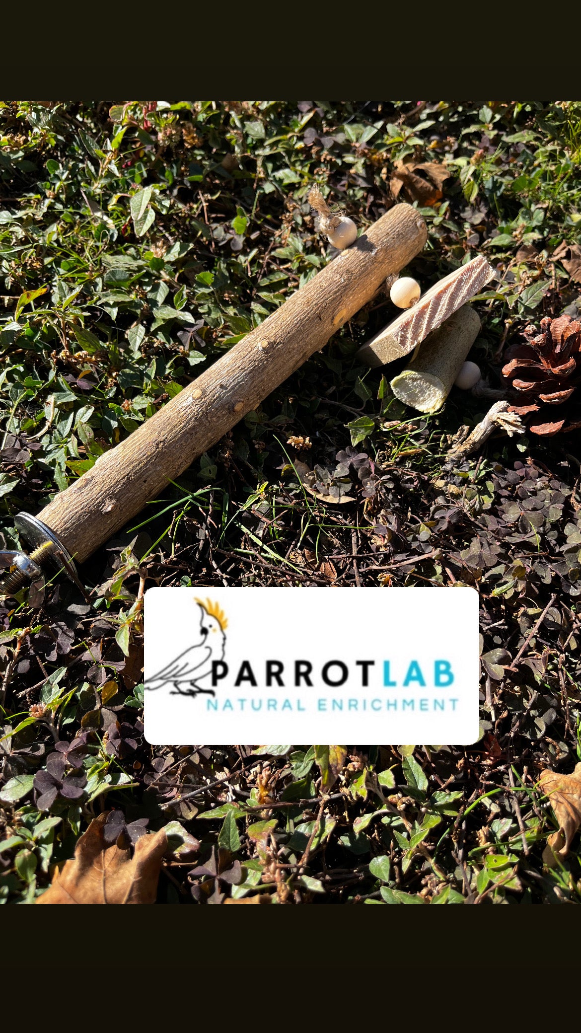 Trespolo Nature con gioco in nocciolo