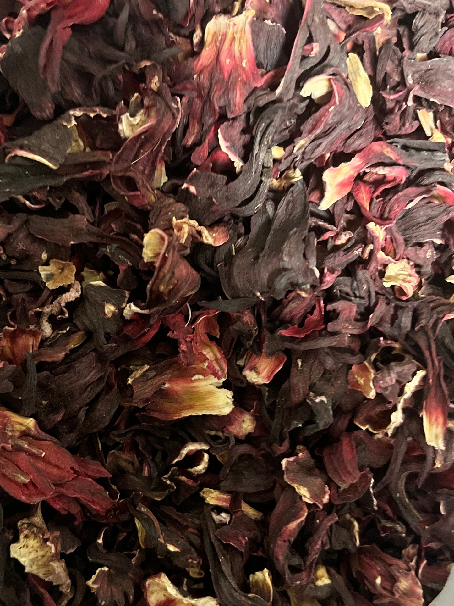 Fiori di ibisco essiccati