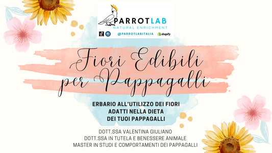 Fiori edibili per pappagalli