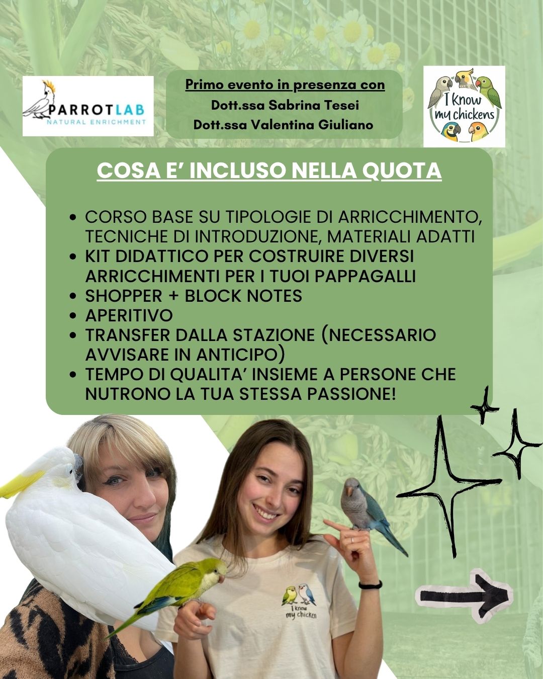Workshop Arricchimenti (in presenza)