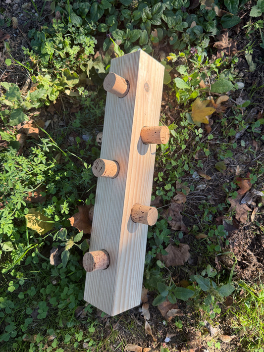 CORK PUZZLE MAXI – Foraging Block per grandi pappagalli