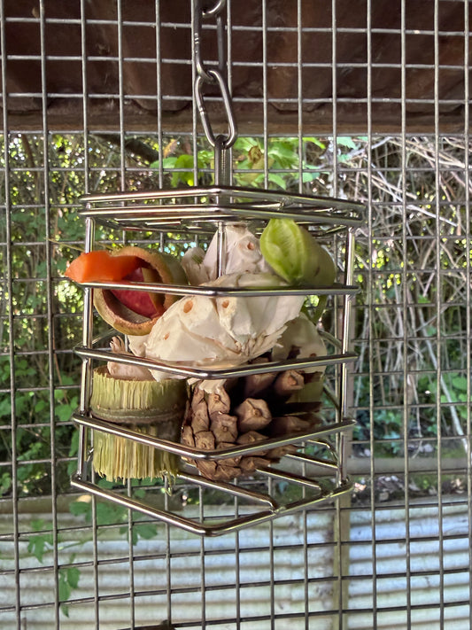 Foraging cage