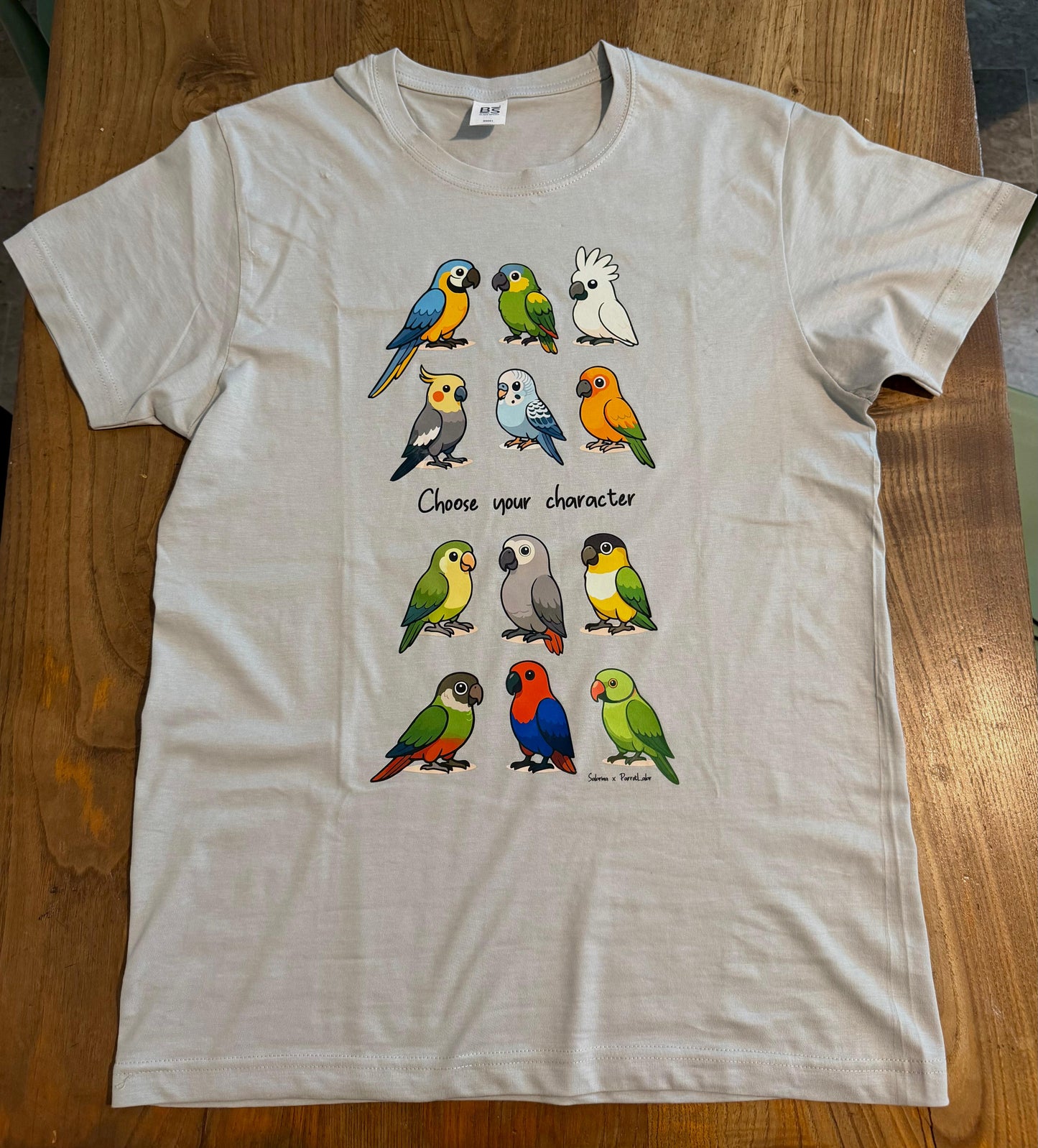 T-shirt "Choose your character"