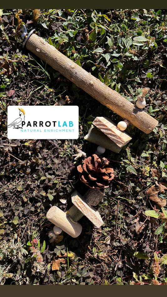 Trespolo Nature con gioco in nocciolo