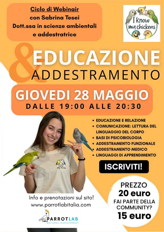 Webinair Educazione & Addestramento